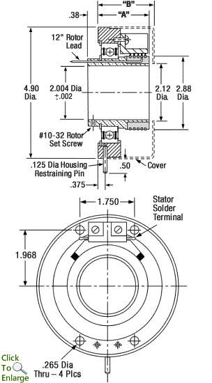 Self Contained Stock Assembly 2.00 inch bore